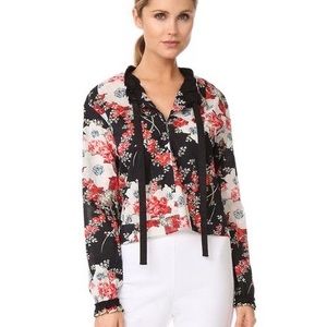 rag + bone verna floral top NWT